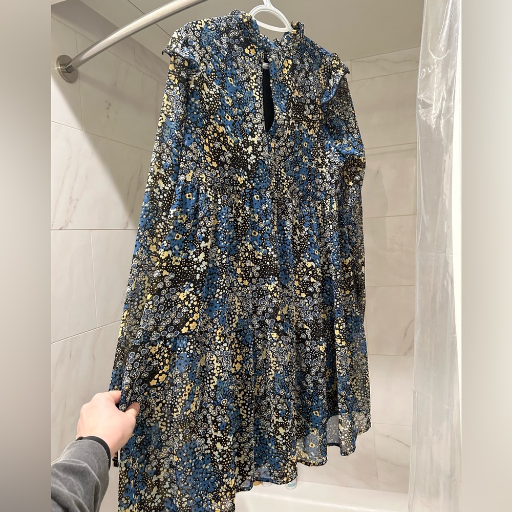 Lulu’s Multi Floral Print Babydoll Dress - Picture 8 of 10
